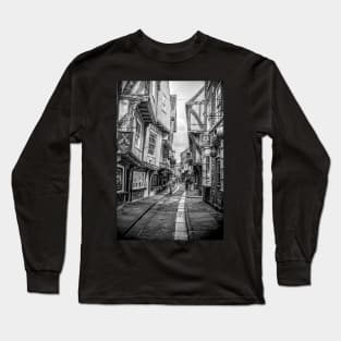 Historic York Shambles, Yorkshire, England Long Sleeve T-Shirt